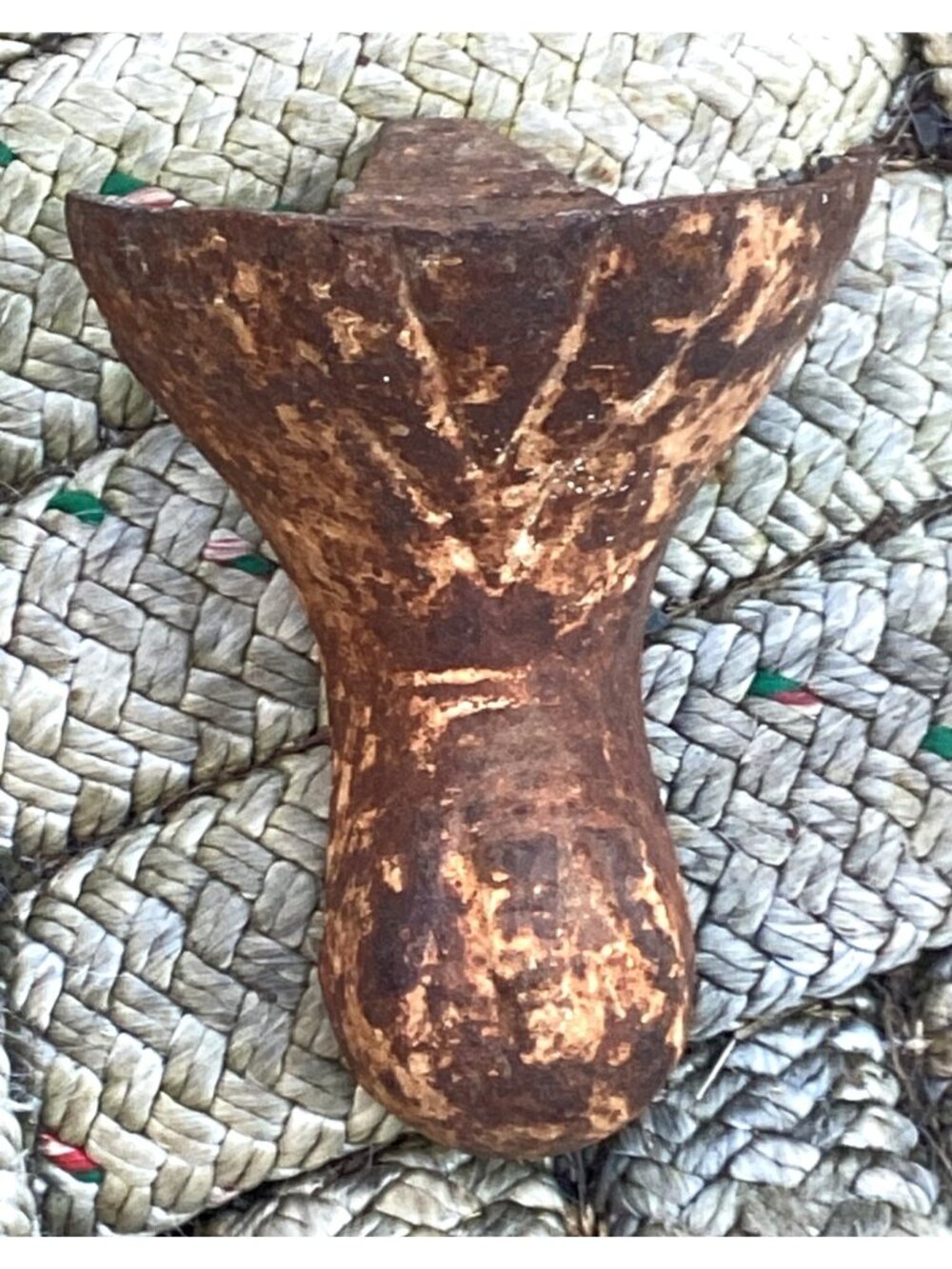 Antique Victorian Cast Iron Claw Foot Tub Stove Furniture Leg 6" Marked 51-5